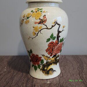 Hand Made Asian Style Ceramic Vase